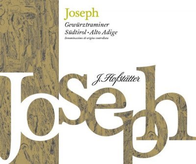 Joseph Gewurztraminer Alto Adige DOC 2015 Hofstatter