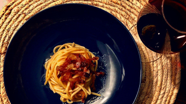 Spaghetti alla carbonara: vini in abbinamento
